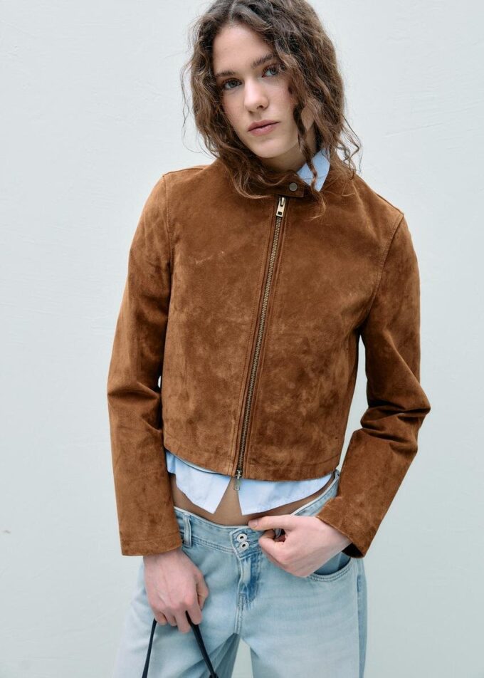 100% Leather Biker Jacket
