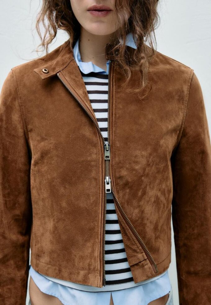 100% Leather Biker Jacket
