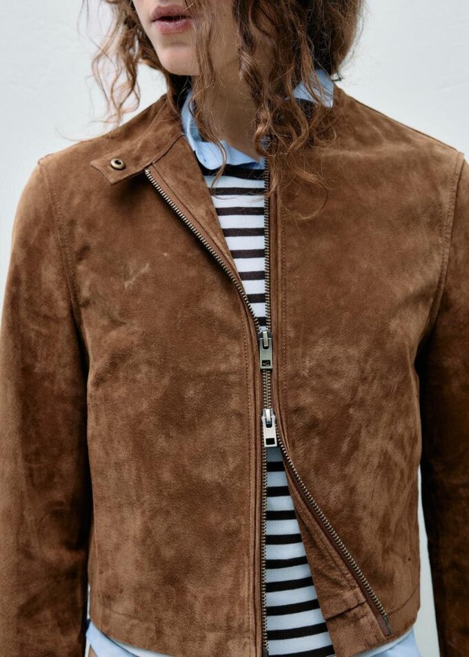 100% Leather Biker Jacket