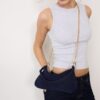 100% Leather Moon Crossbody Bag 100% Leather Moon Crossbody Bag