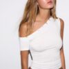 Asymmetric Button T-Shirt Asymmetric Button T-Shirt