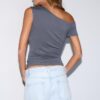 Asymmetric Button T-Shirt Asymmetric Button T-Shirt
