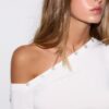 Asymmetric Button T-Shirt Asymmetric Button T-Shirt