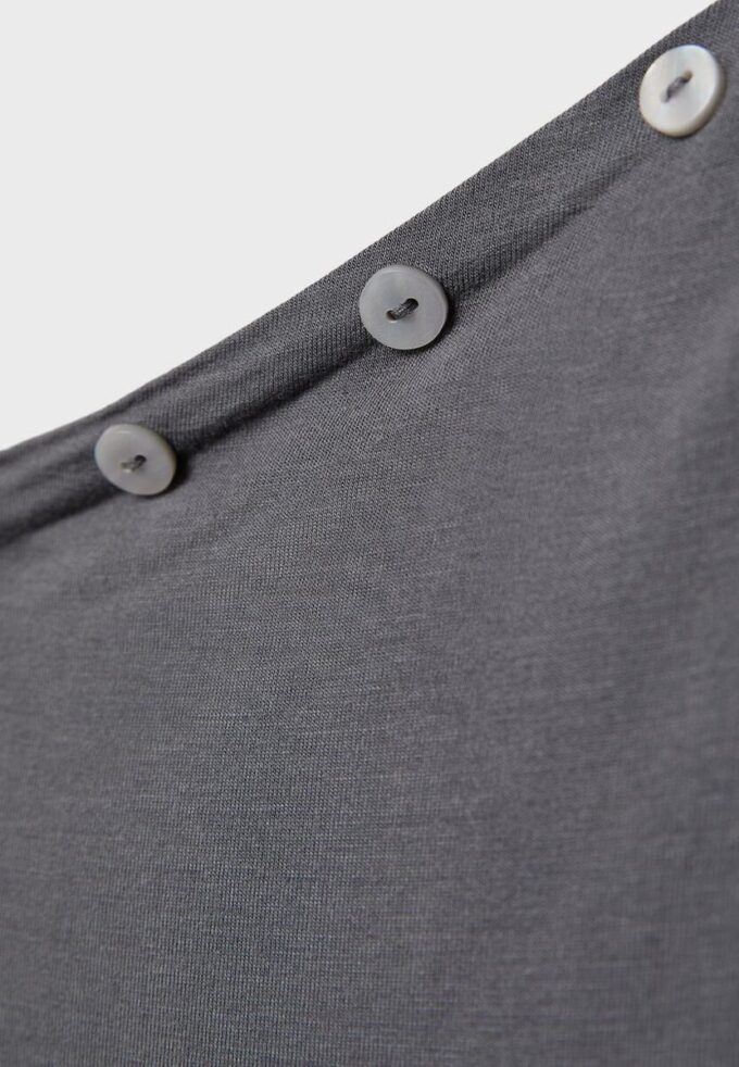 Asymmetric Button T-Shirt Asymmetric Button T-Shirt