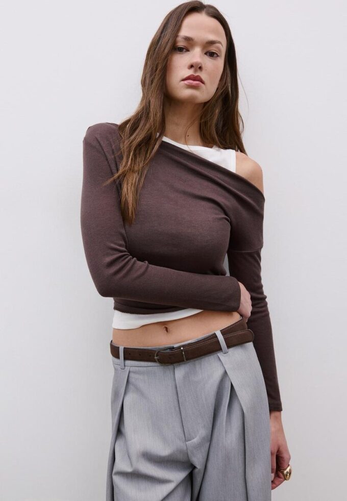 Asymmetric Double T-Shirt Asymmetric Double T-Shirt