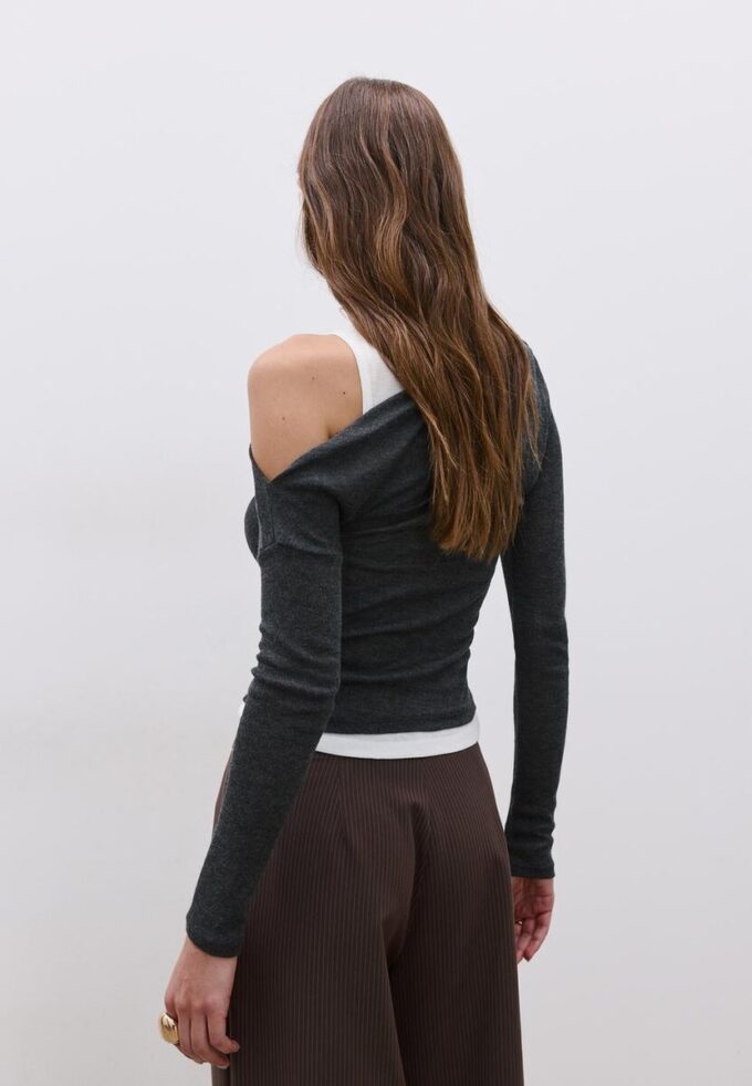 Asymmetric Double T-Shirt Asymmetric Double T-Shirt