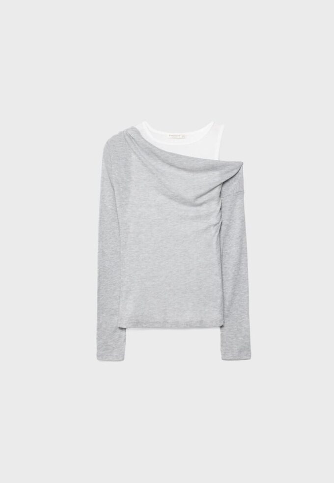 Asymmetric Double T-Shirt