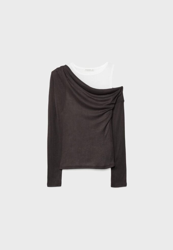 Asymmetric Double T-Shirt Asymmetric Double T-Shirt