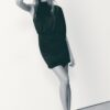 Asymmetric Draped Short Dress Asymmetric Draped Short Dress
