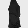 Asymmetric Draped Short Dress Asymmetric Draped Short Dress