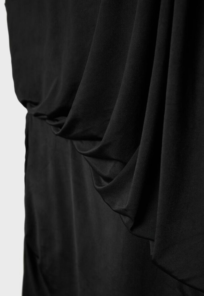 Asymmetric Draped Short Dress Asymmetric Draped Short Dress