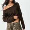 Asymmetric Knit Sweater Asymmetric Knit Sweater