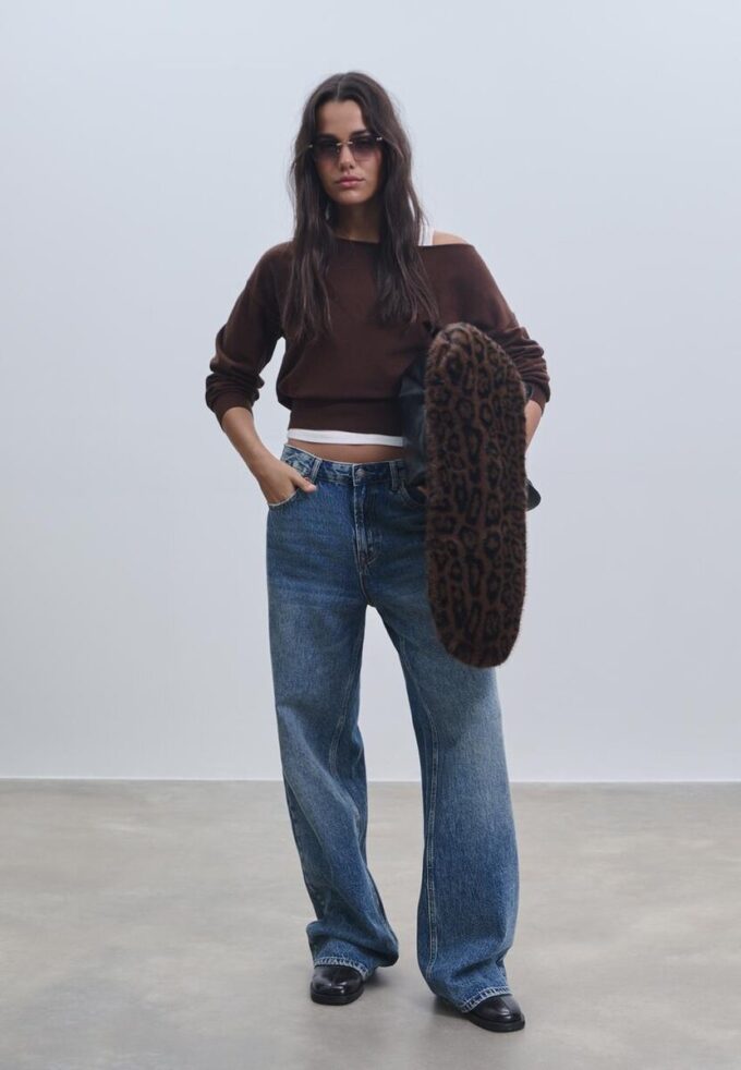 Asymmetric Knit Sweater Asymmetric Knit Sweater