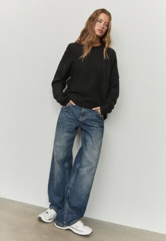 Asymmetric Knit Sweater