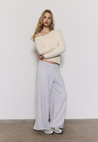 Asymmetric Knit Sweater