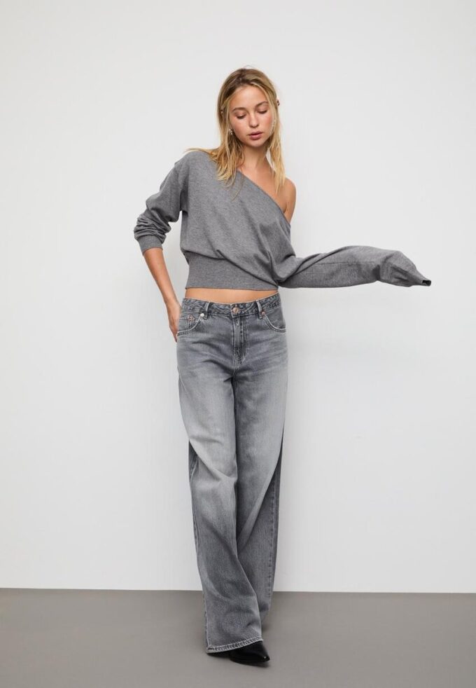Asymmetric Knit Sweater Asymmetric Knit Sweater