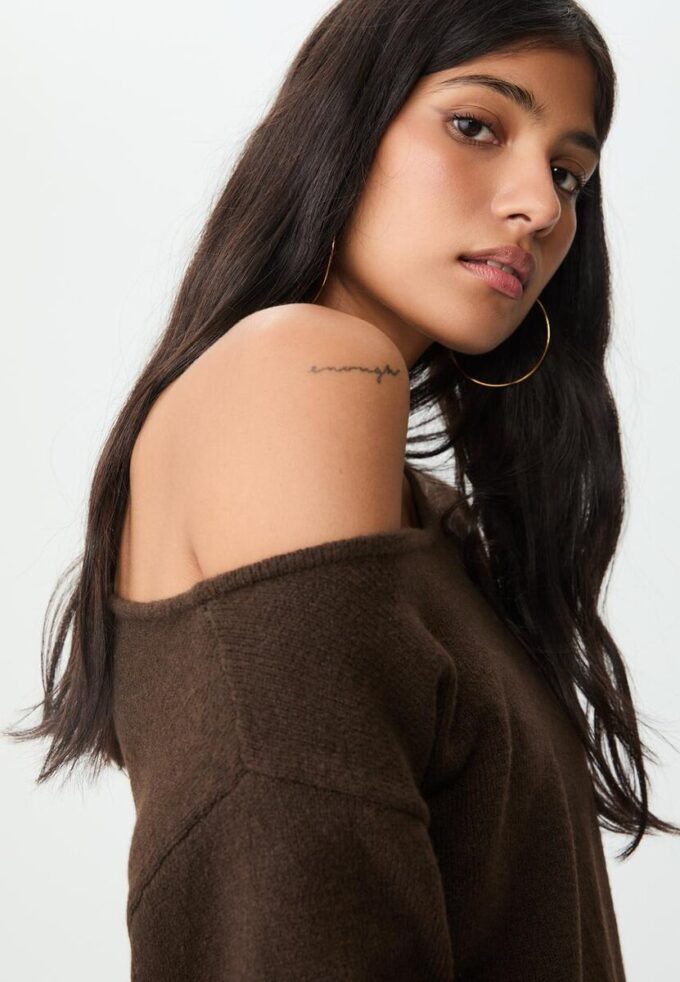 Asymmetric Knit Sweater Asymmetric Knit Sweater