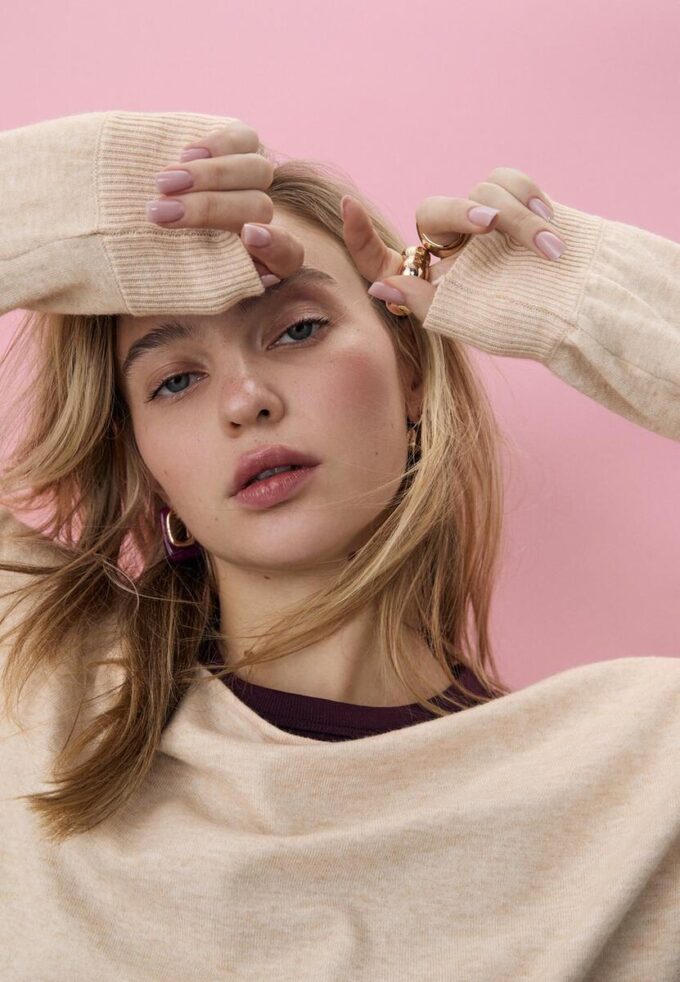 Asymmetric Knit Sweater Asymmetric Knit Sweater