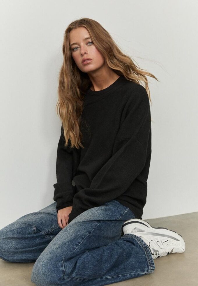 Asymmetric Knit Sweater Asymmetric Knit Sweater