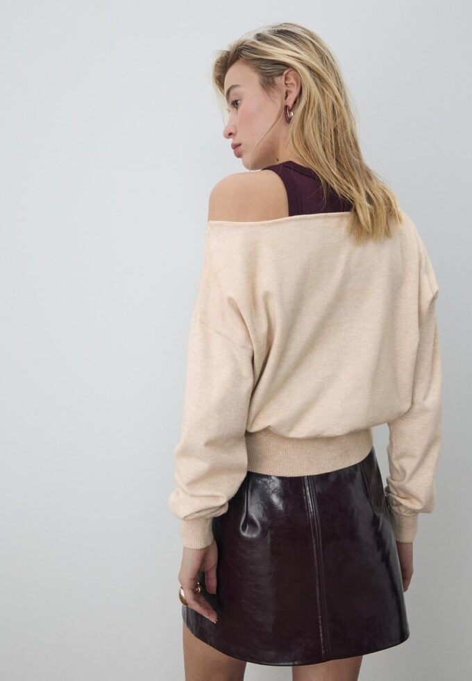 Asymmetric Knit Sweater Asymmetric Knit Sweater
