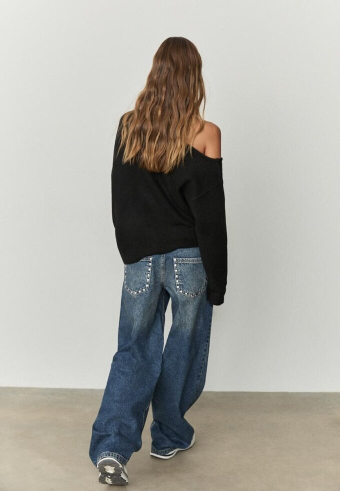 Asymmetric Knit Sweater Asymmetric Knit Sweater