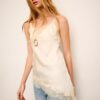 Asymmetric Lace Camisole Top