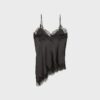 Asymmetric Lace Camisole Top