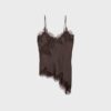 Asymmetric Lace Camisole Top