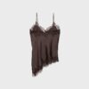 Asymmetric Lace Camisole Top