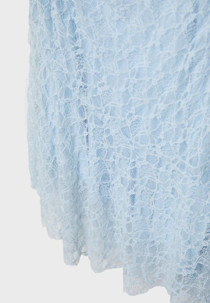 Asymmetric Lace Dress