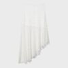 Asymmetric Lace Midi Skirt Asymmetric Lace Midi Skirt
