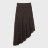 Asymmetric Lace Midi Skirt Asymmetric Lace Midi Skirt