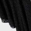 Asymmetric Lace Midi Skirt