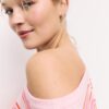 Asymmetric Ribbed Hem Knit Sweater Asymmetric Ribbed Hem Knit Sweater