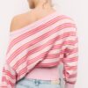 Asymmetric Ribbed Hem Knit Sweater Asymmetric Ribbed Hem Knit Sweater