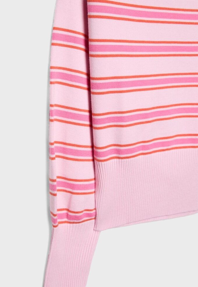 Asymmetric Ribbed Hem Knit Sweater Asymmetric Ribbed Hem Knit Sweater