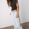 Asymmetric Stud-Detail Sleeveless Top