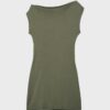 Asymmetric Stud Mini Dress
