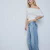 Asymmetric Stud T-Shirt