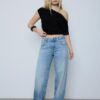 Asymmetric Stud T-Shirt