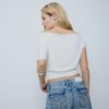 Asymmetric Stud T-Shirt