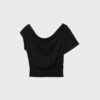 Asymmetric Stud T-Shirt