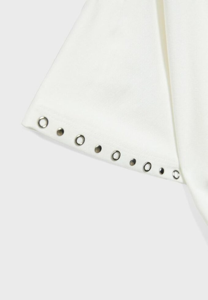 Asymmetric Stud T-Shirt