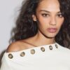 Asymmetric T-Shirt with Eyelets Asymmetric T-Shirt with Eyelets