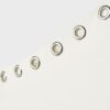 Asymmetric T-Shirt with Eyelets Asymmetric T-Shirt with Eyelets