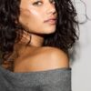 Asymmetric T-Shirt with Gathered Detail Asymmetric T-Shirt with Gathered Detail