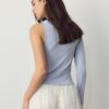 Asymmetric T-Shirt with Metal Buckle Asymmetric T-Shirt with Metal Buckle