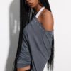 Asymmetric T-Shirt with Studs