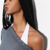 Asymmetric T-Shirt with Studs