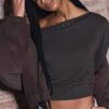 Asymmetric T-Shirt with Studs
